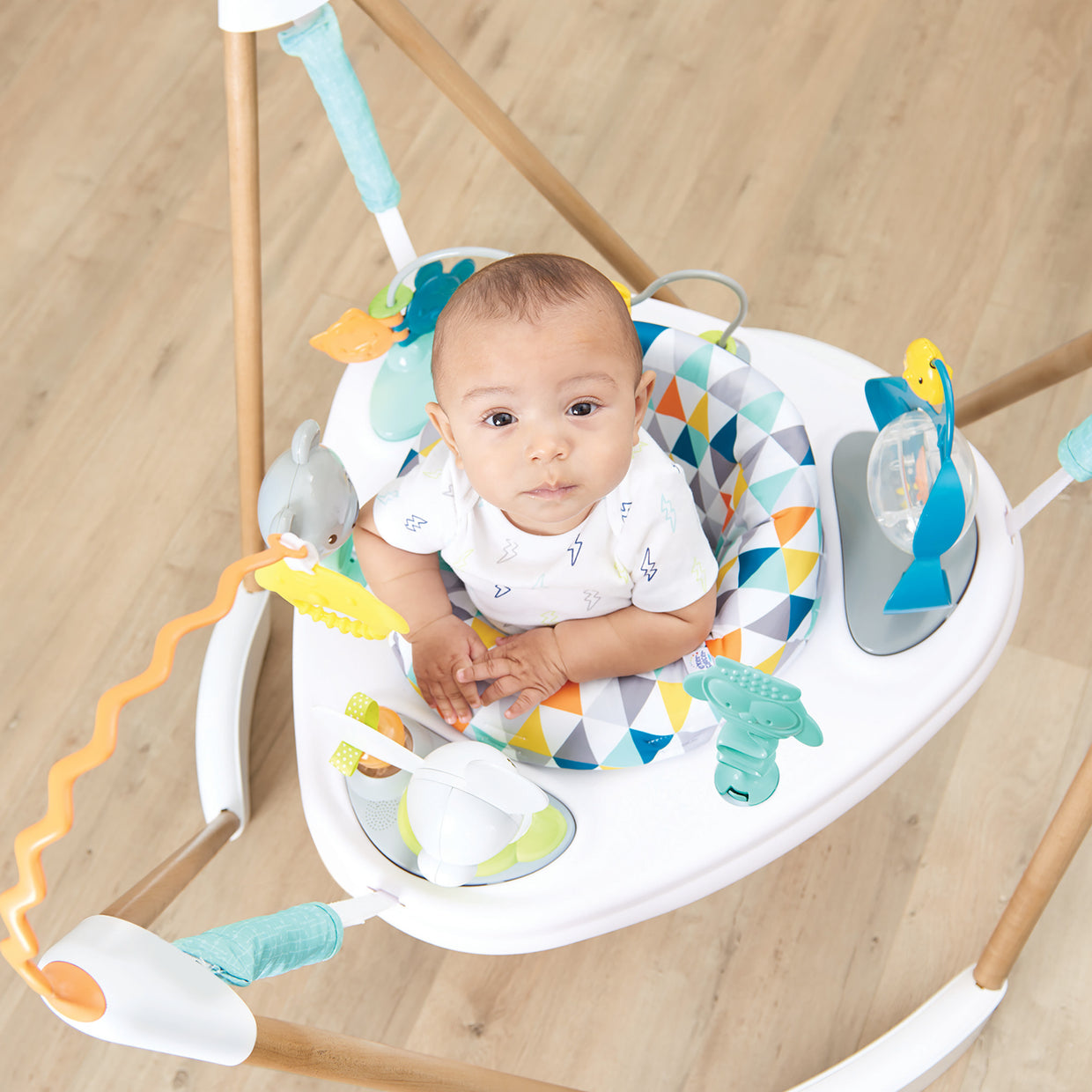 Evenflo Woodland Wonder Exersaucer Lightweight Activity Jumper