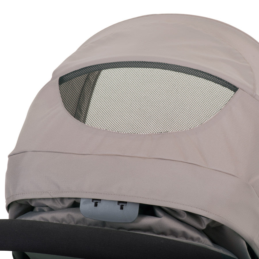 Pivot Modular Travel System with LiteMax Infant Car Seat with Anti-Rebound Bar top net