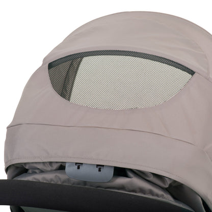 Pivot Modular Travel System with LiteMax Infant Car Seat with Anti-Rebound Bar top net