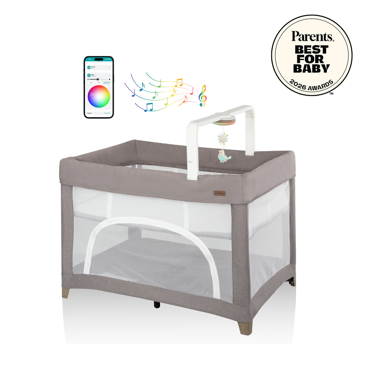 Eris One Hand Playard Bassinet