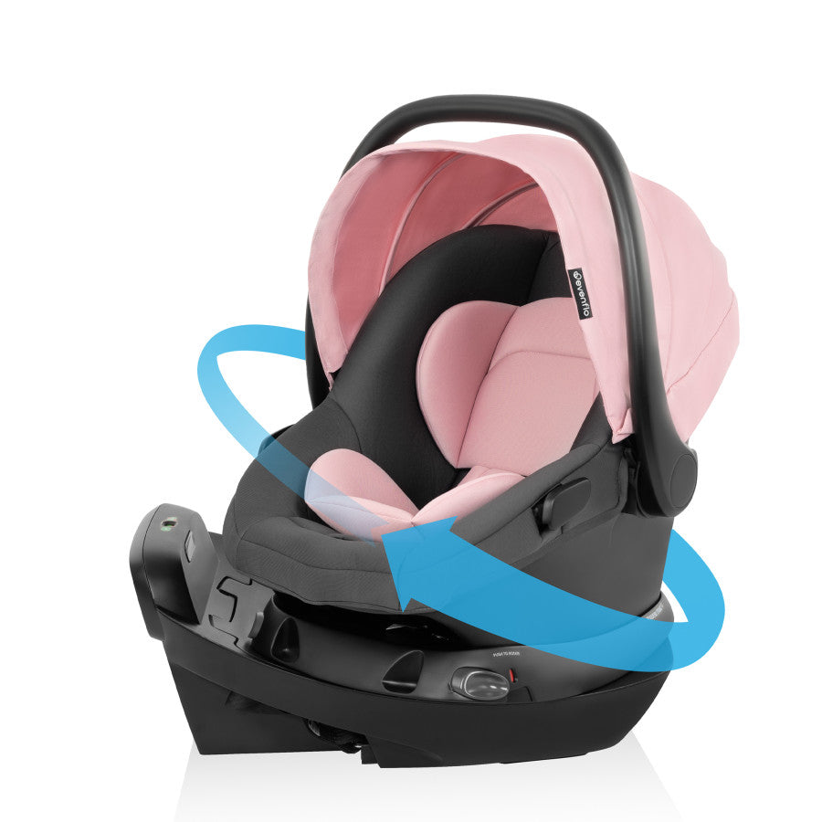 Shyft Intuiti Travel System with Revolve180 LiteMax NXT Rotational Infant Car Seat