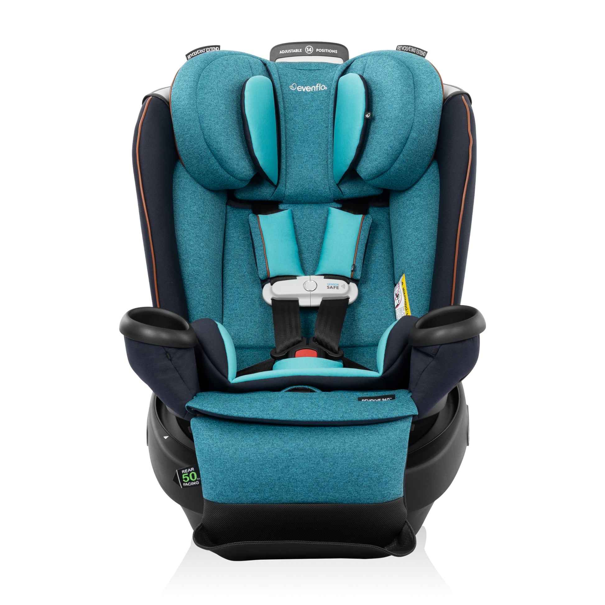 Revolve360 Extend All-in-One Rotating Car Seat with SensorSafe Sapphire belt
