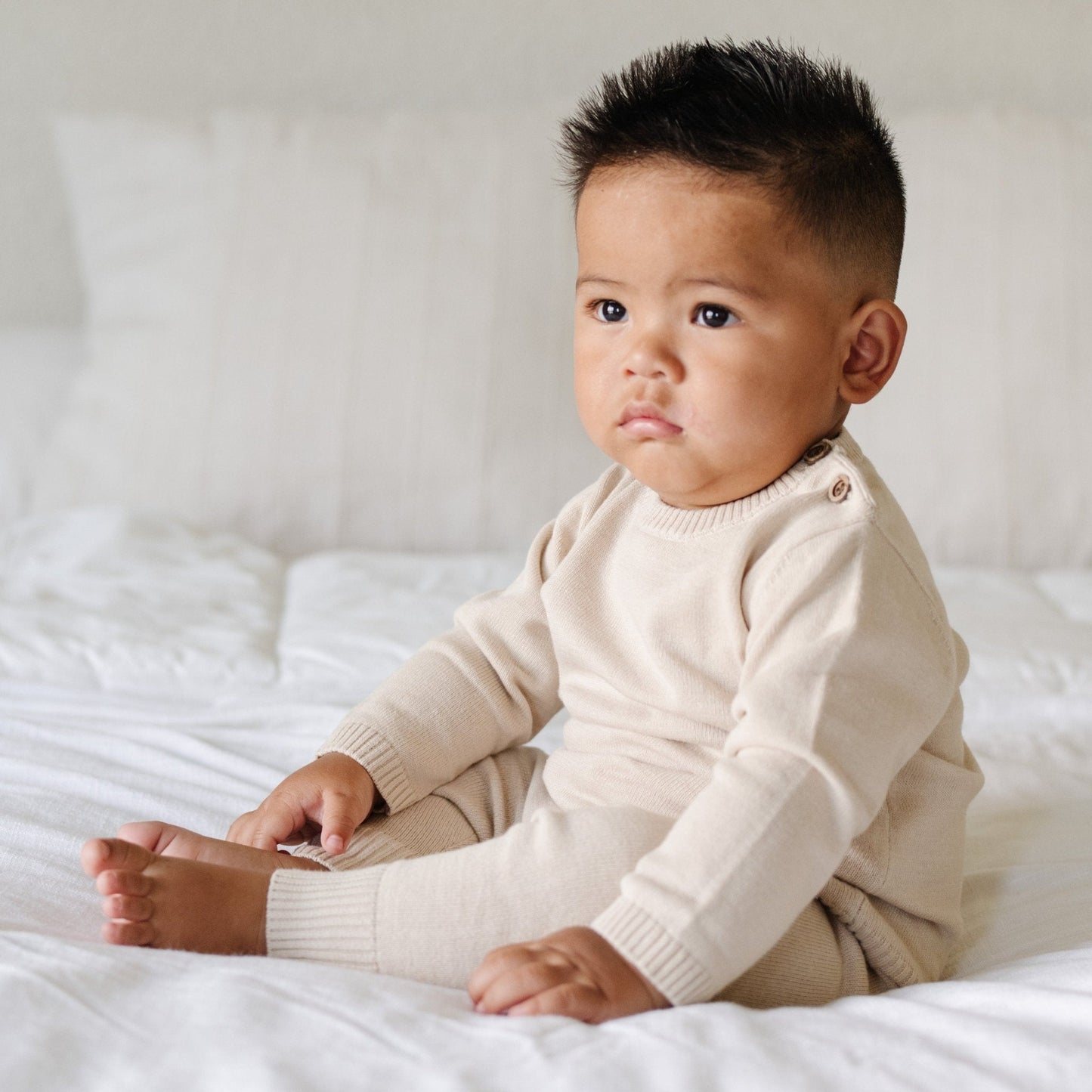 cotton knit set