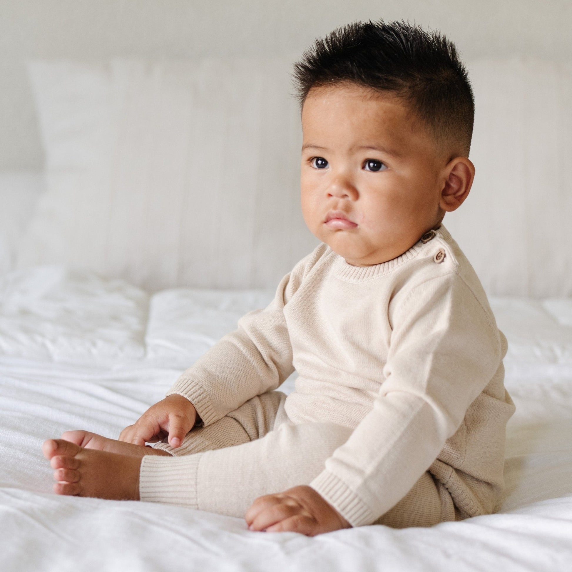 cotton knit set