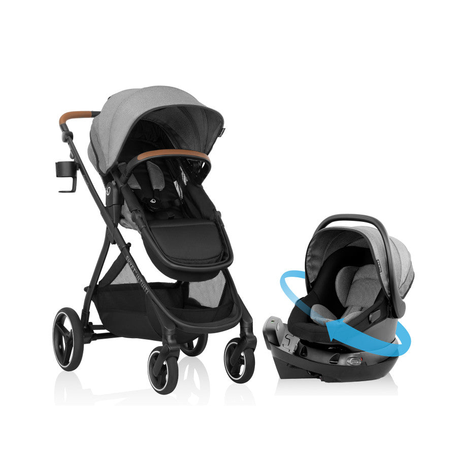 Evenflo Car Seats Evenflo Stroller In Evenflo Pivot Suite Modular Travel  System With LiteMax Infant Car