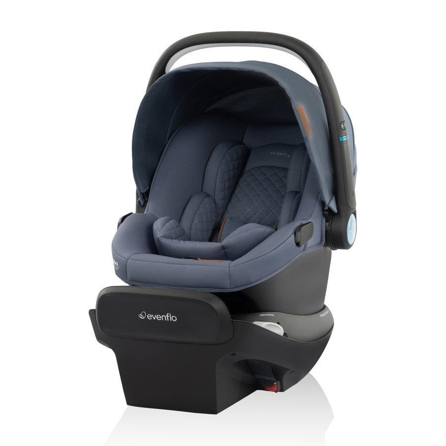 Revolve180 LiteMax NXT Rotational Infant Car Seat with SensorySoothe side front 1
