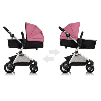 Pivot Modular Travel System with LiteMax Infant Car Seat with Anti-Rebound Bar two sides 2
