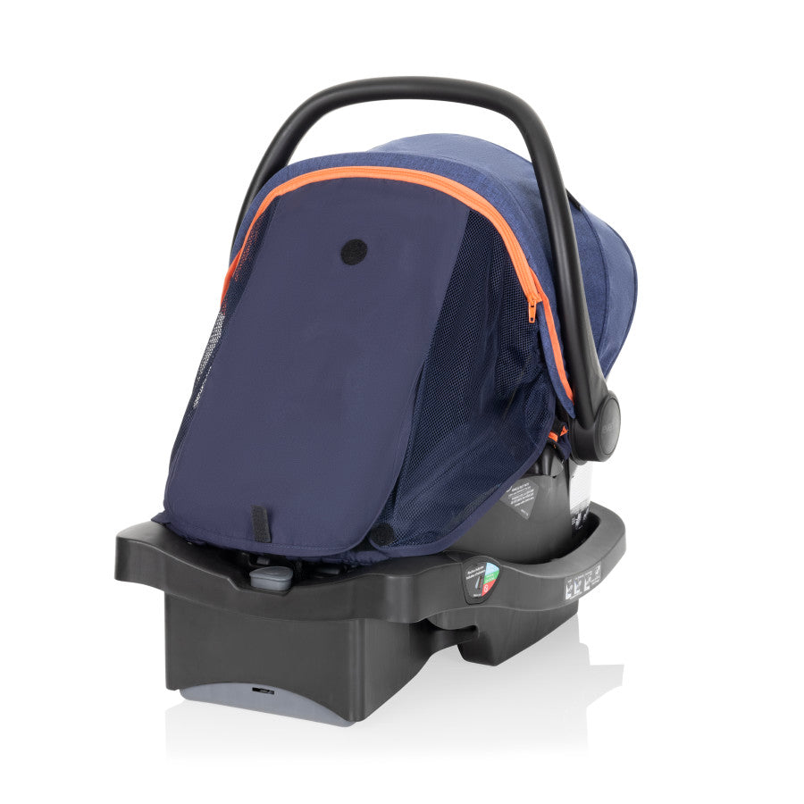 evenflo infant car seat pivot Evenflo Pivot Vizor Travel System with LiteMax Infant Car Seat