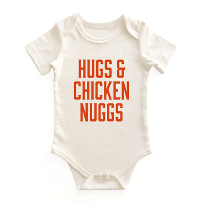 Hugs & Chicken Nuggs Baby Bodysuit