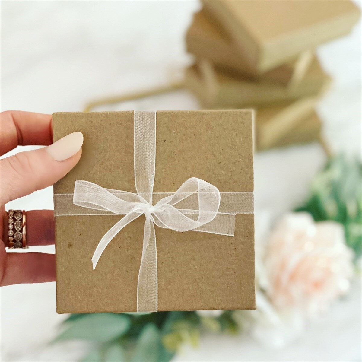 Little Sister Bracelet, new baby sister gift, gift from baby, Lil sister, Bracelet, card, box & ribbon! Personalized card!