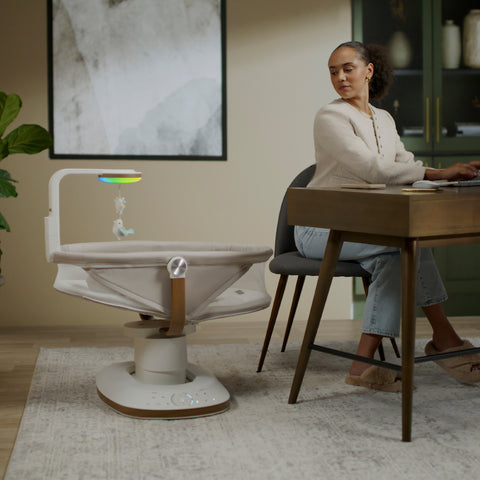 Elara 2-in-1 Smart Motion Swing & Soothing Nest - Feature 4