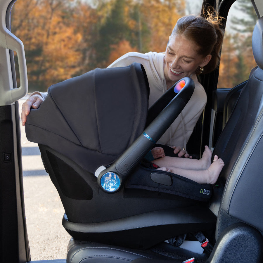 Evenflo LiteMax NXT Infant Car Seat with SensorySoothe inside