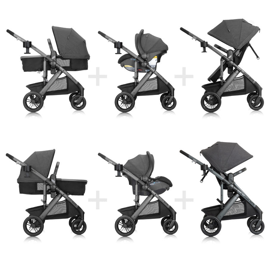 Pivot Suite Modular Travel System with LiteMax Infant Car Seat 19