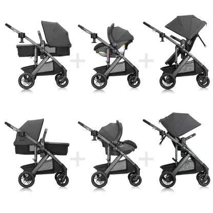 Pivot Suite Modular Travel System with LiteMax Infant Car Seat 19