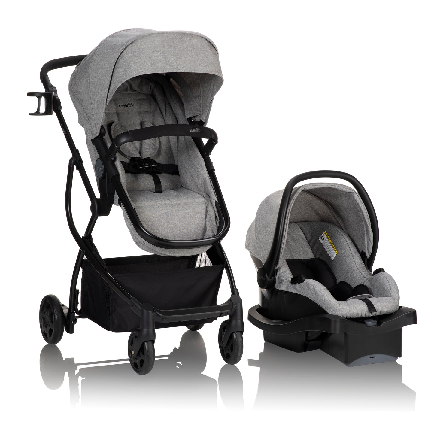 Omni Plus Modular Travel System with LiteMax Sport Rear-Facing Infant Car Seat Support