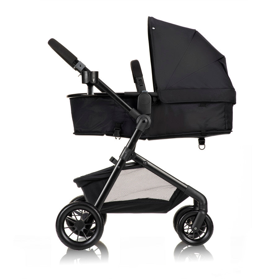 Pivot Modular Travel System with LiteMax Infant Car Seat with Anti-Rebound Bar full side 1