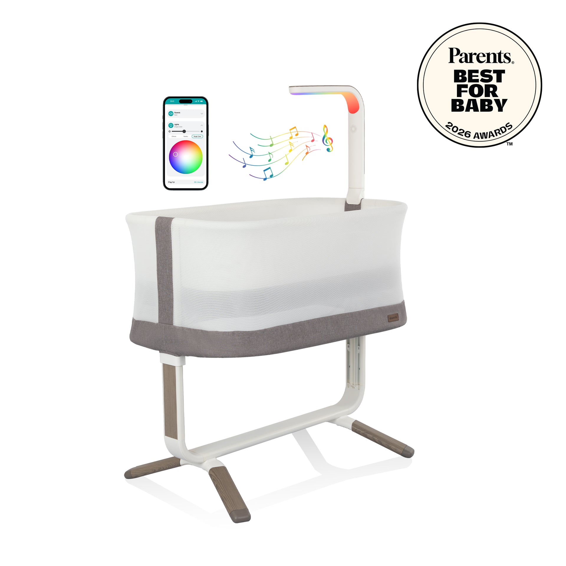 Evenflo Cora 3-Level Adjustable Bassinet
