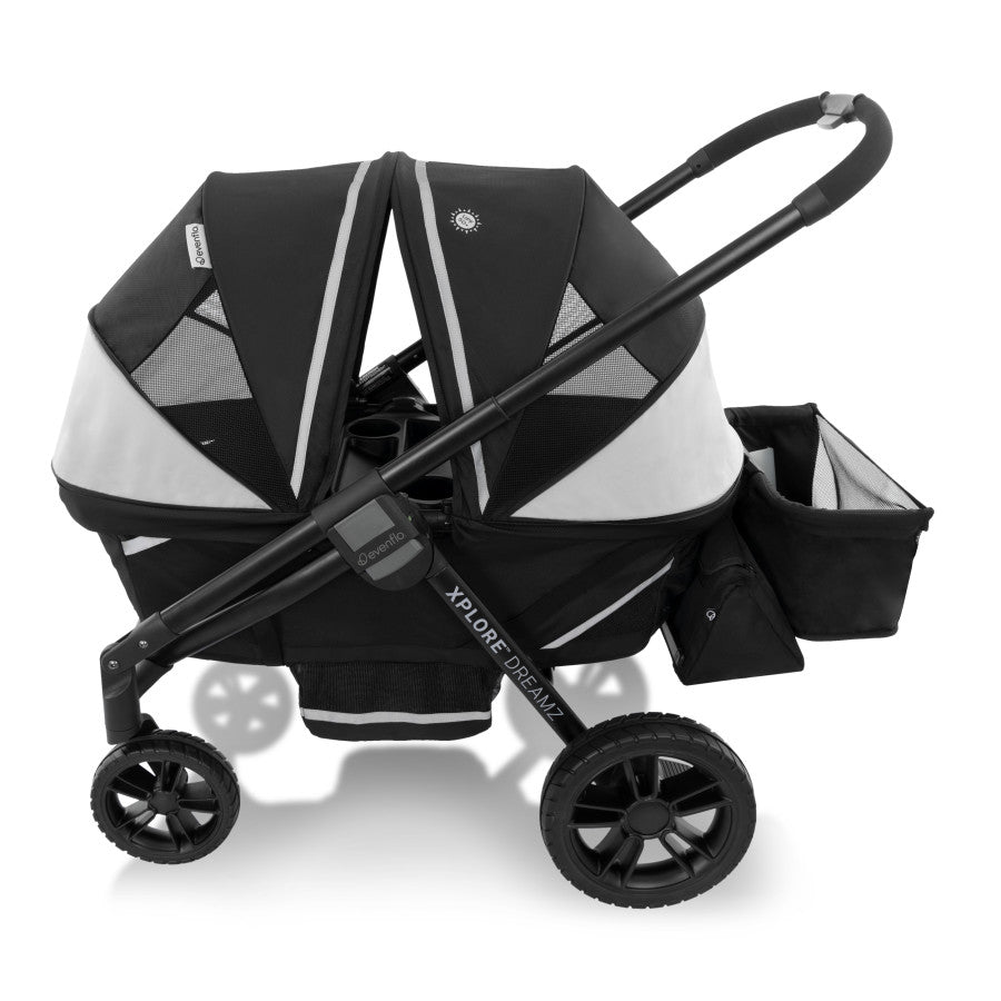 Pivot Xplore Dreamz All-Terrain Stroller Wagon with Bassinet Insert