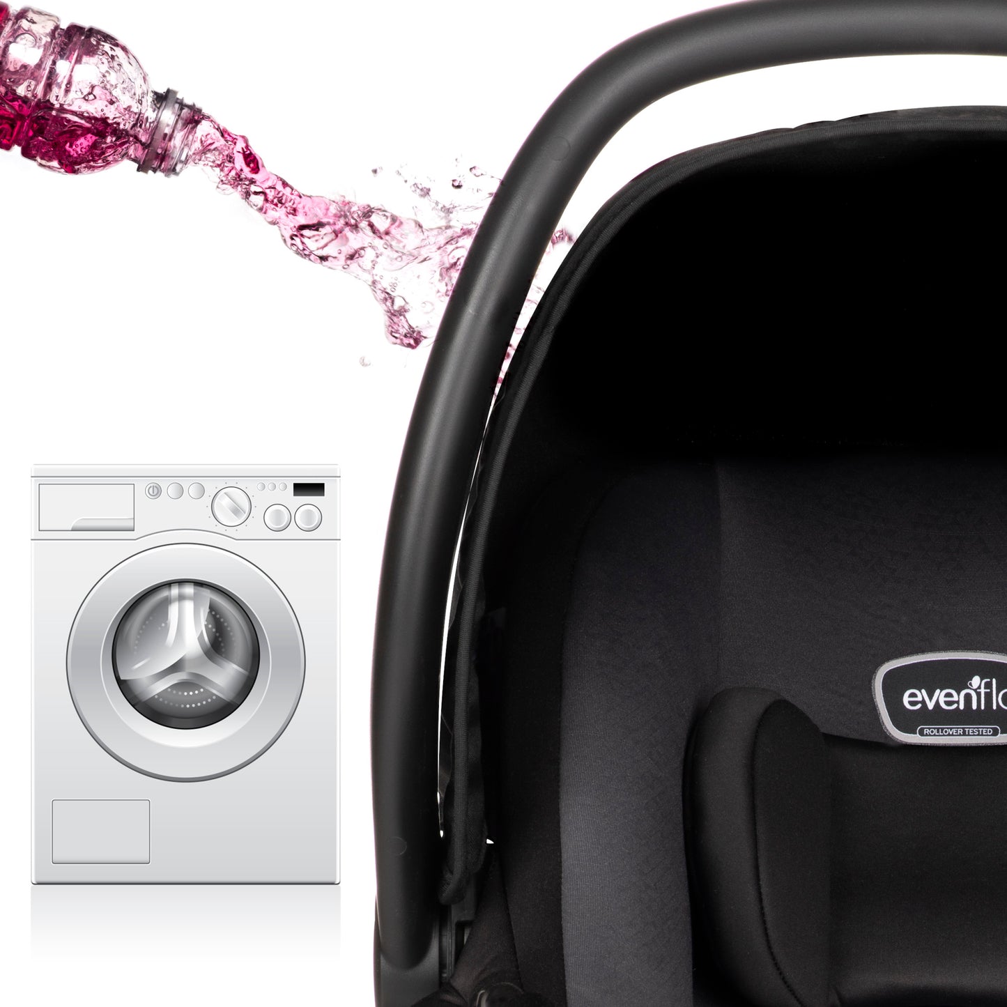 LiteMax 30 Infant Car Seat washing