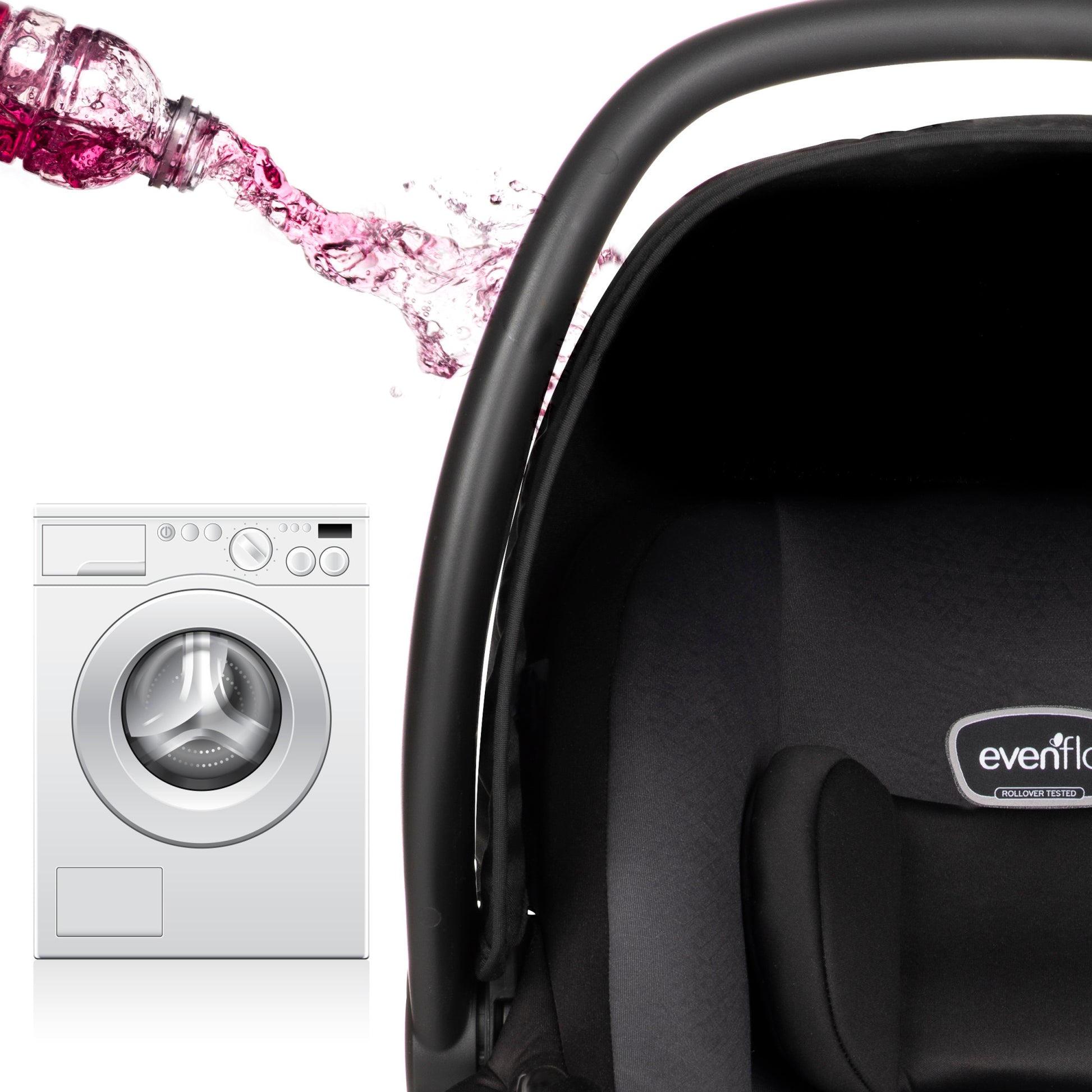 LiteMax 30 Infant Car Seat washing