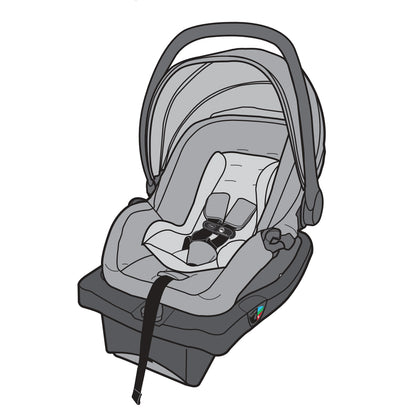 SafeMax Infant Car Seat Base Support