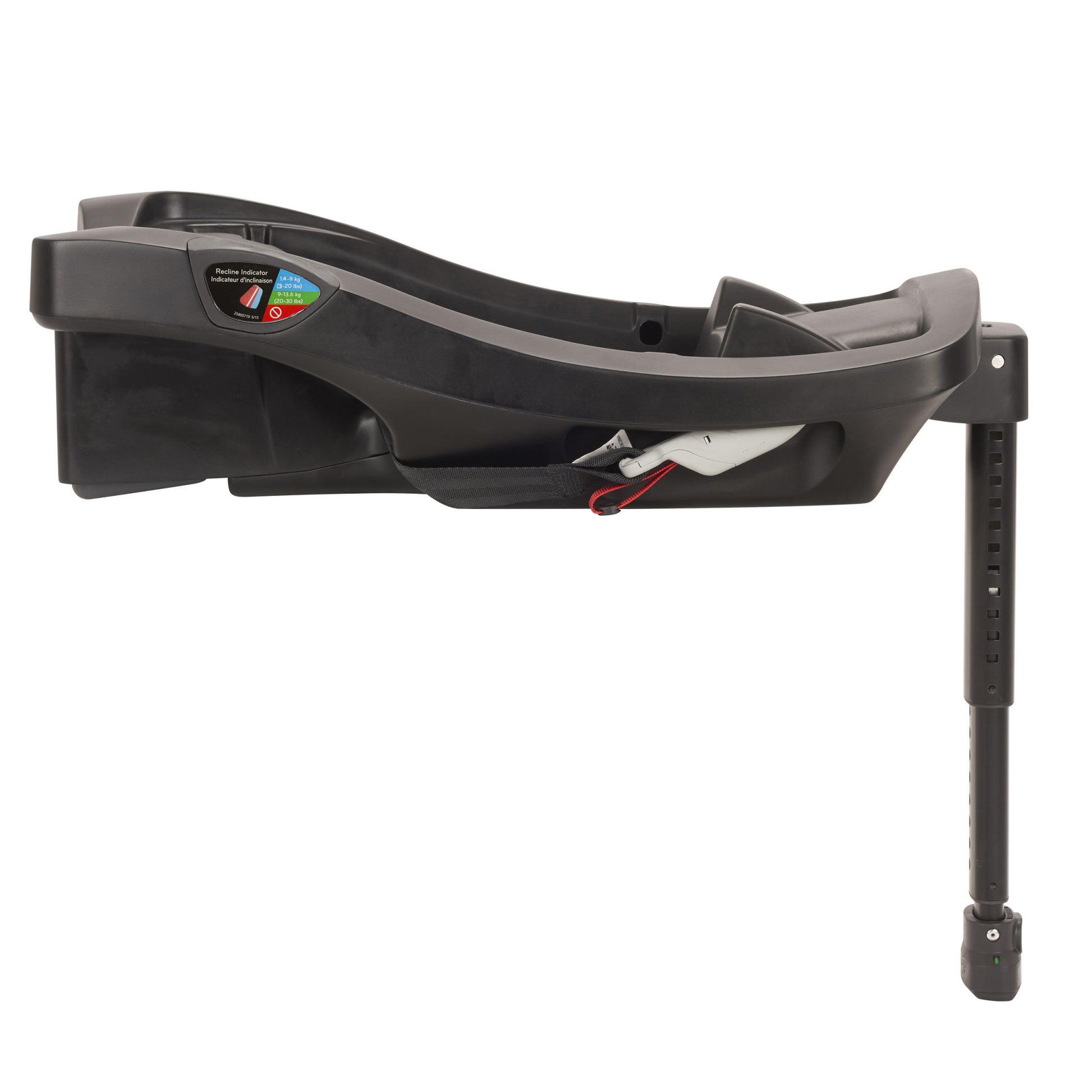 LiteMax DLX Infant Car Seat Base with LoadLeg side