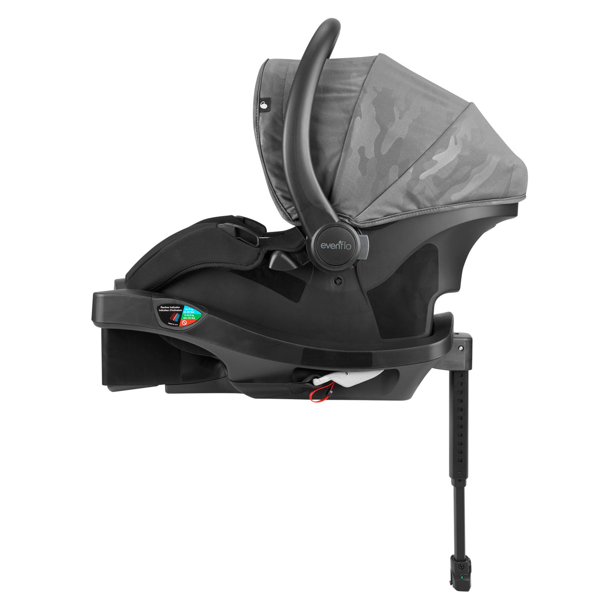 evenflo securemax car seat base Evenflo LiteMax DLX Infant Car Seat Base with LoadLeg