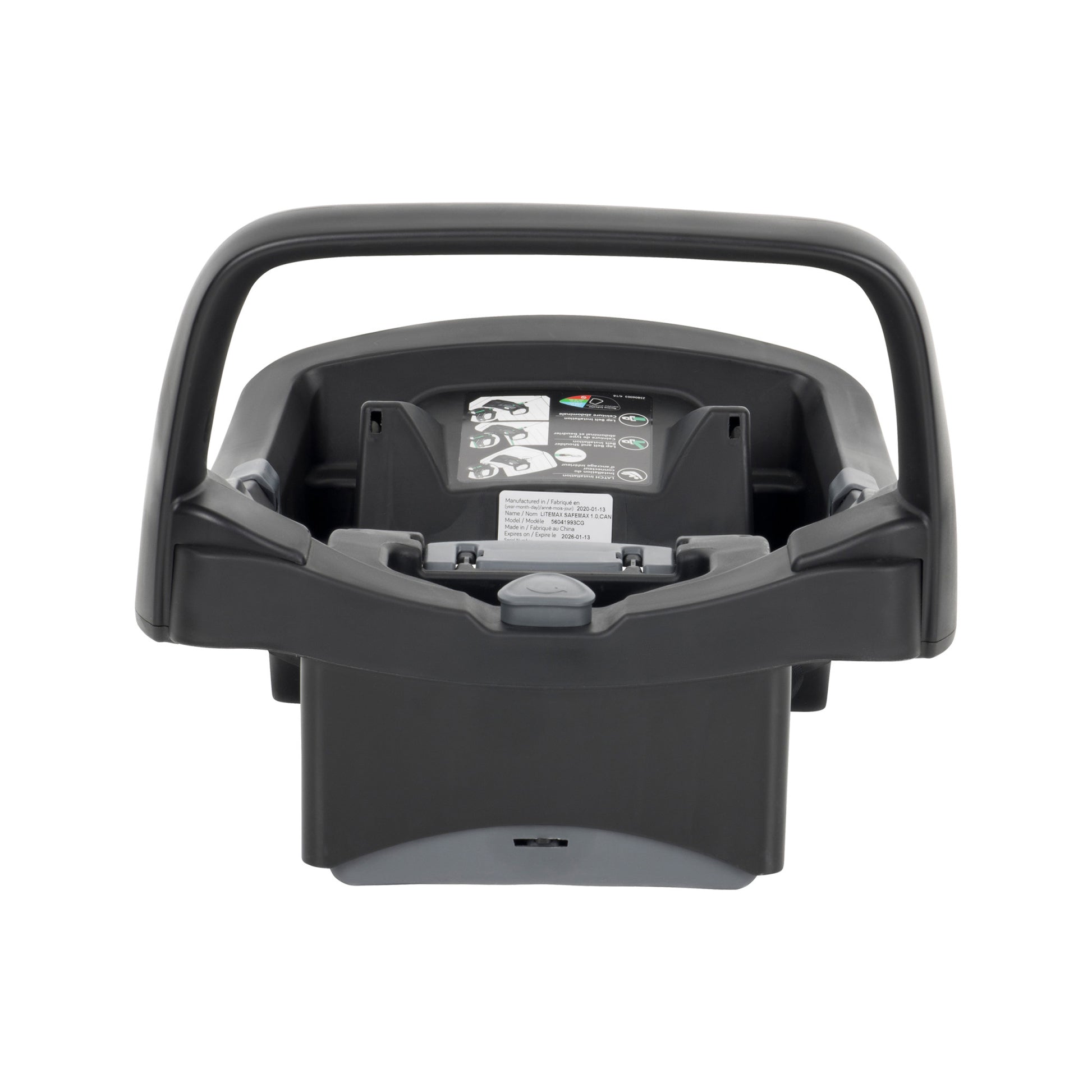 Evenflo LiteMax LX Infant Car Seat Base full back