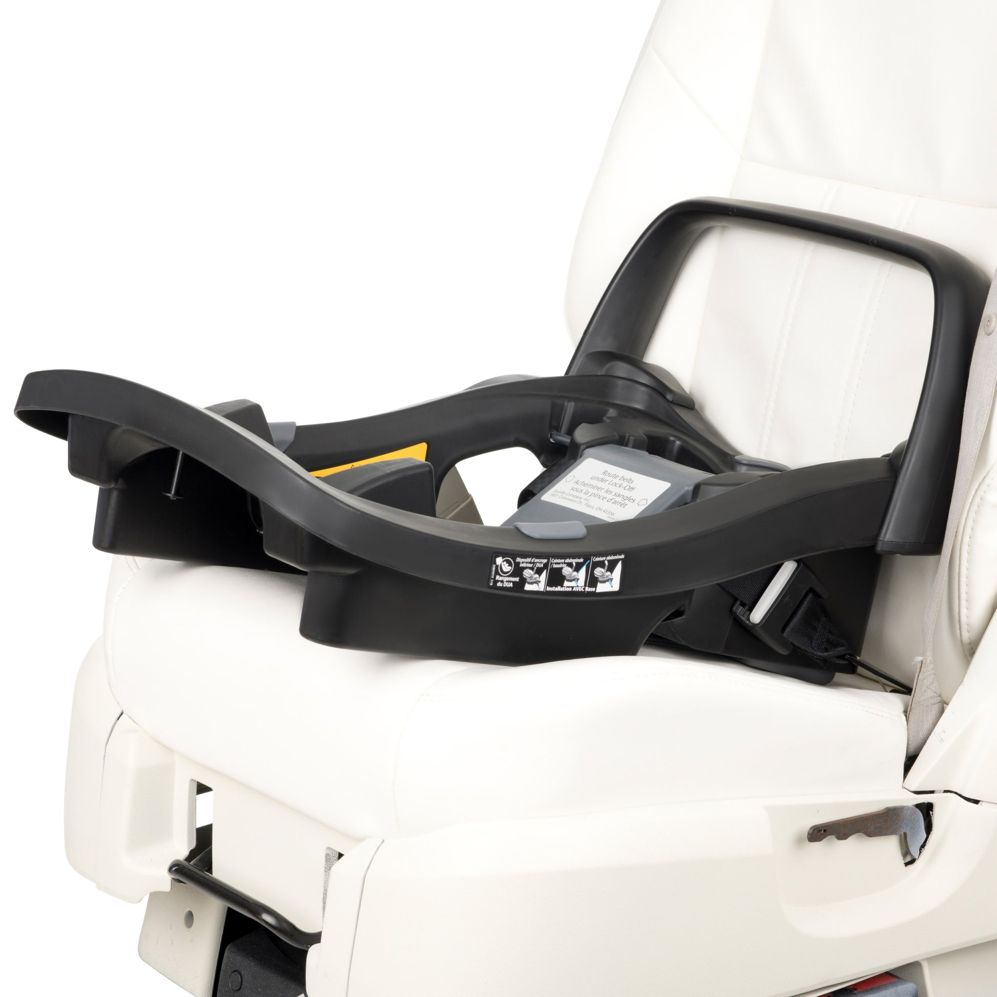 Evenflo LiteMax LX Infant Car Seat Base white side