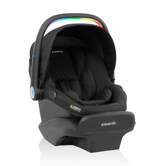 LiteMax NXT Infant Car Seat with SensorySoothe jasper black side 1