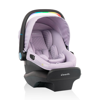 LiteMax NXT Infant Car Seat with SensorySoothe Agate Purple side