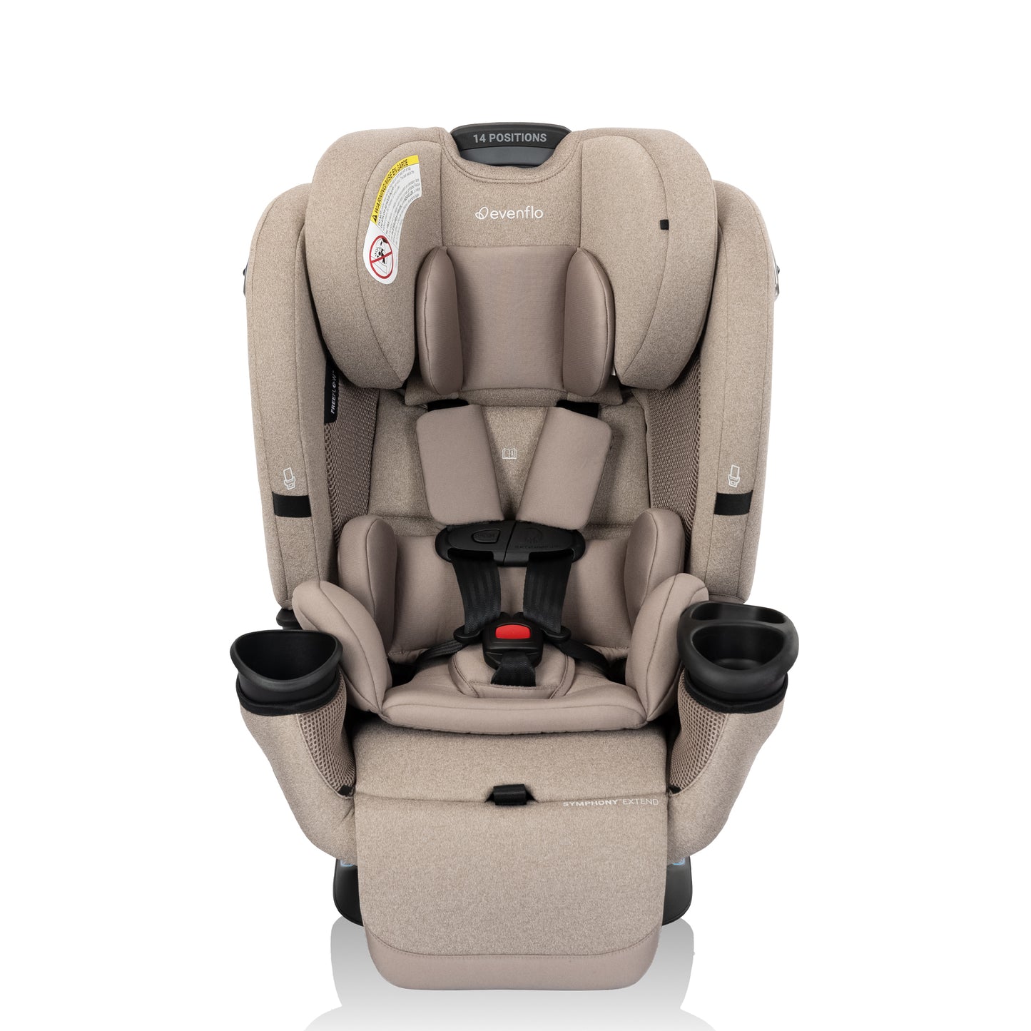 Symphony Extend Breeze 3-in-1 Convertible Car Seat (Pecan Taupe)