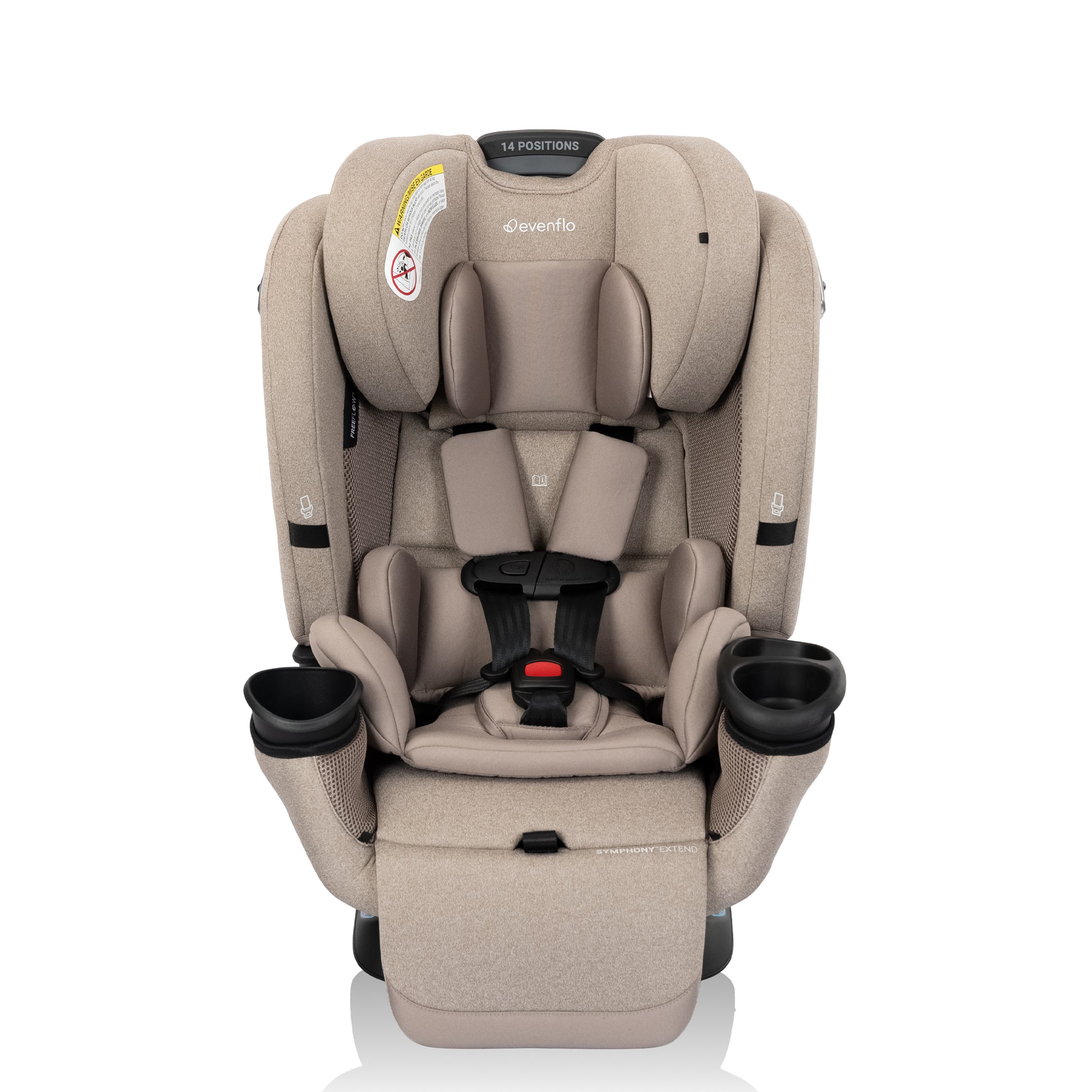 Symphony Extend Breeze 3-in-1 Convertible Car Seat (Pecan Taupe)