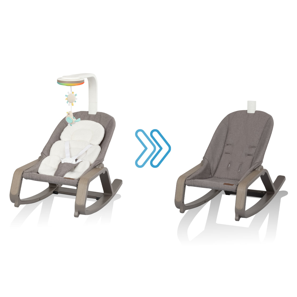 evenflo furniture Evenflo Lyra™ 2-in-1 Infant to Toddler Rocker