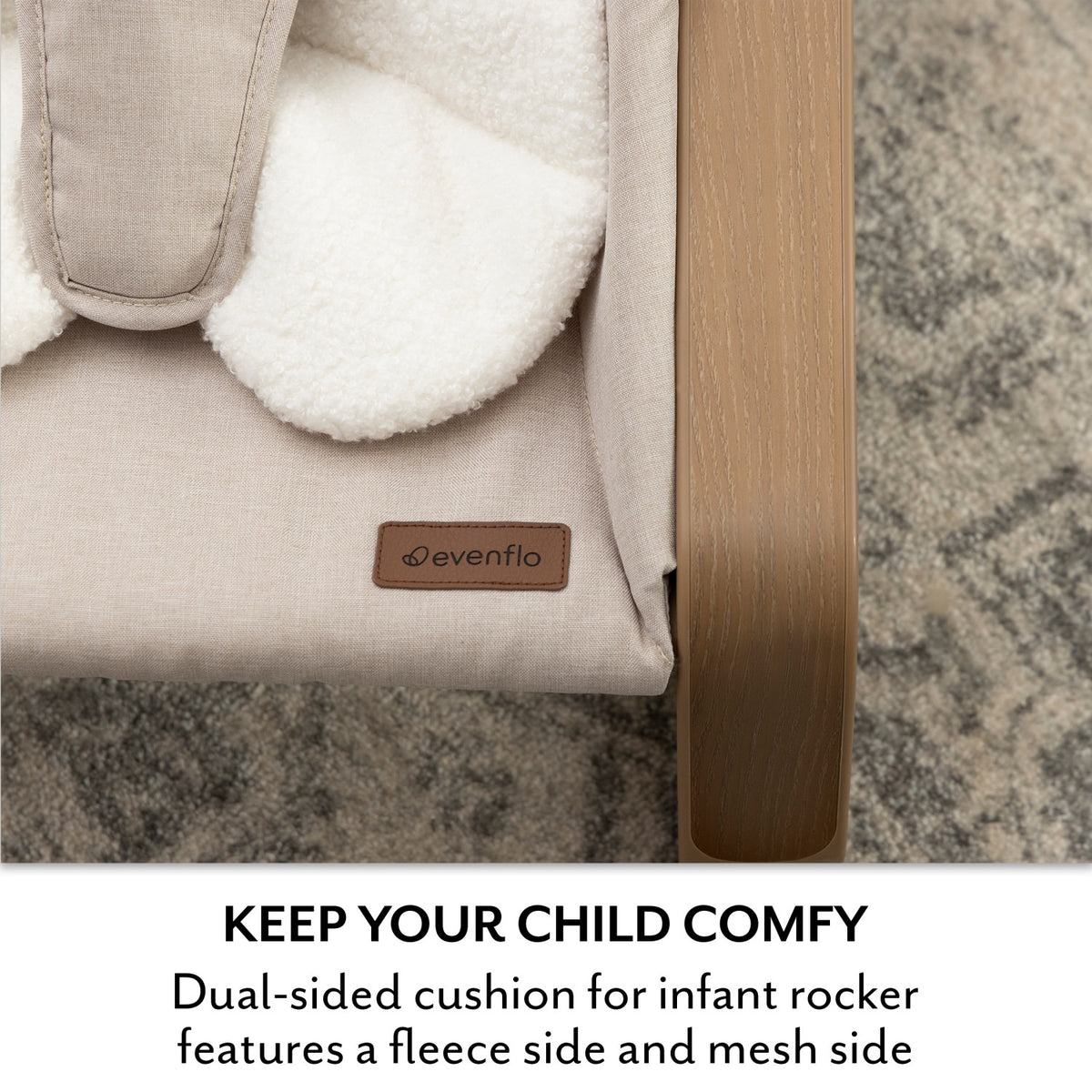 Lyra 2-in-1 Infant to Toddler Rocker - Truffle Taupe