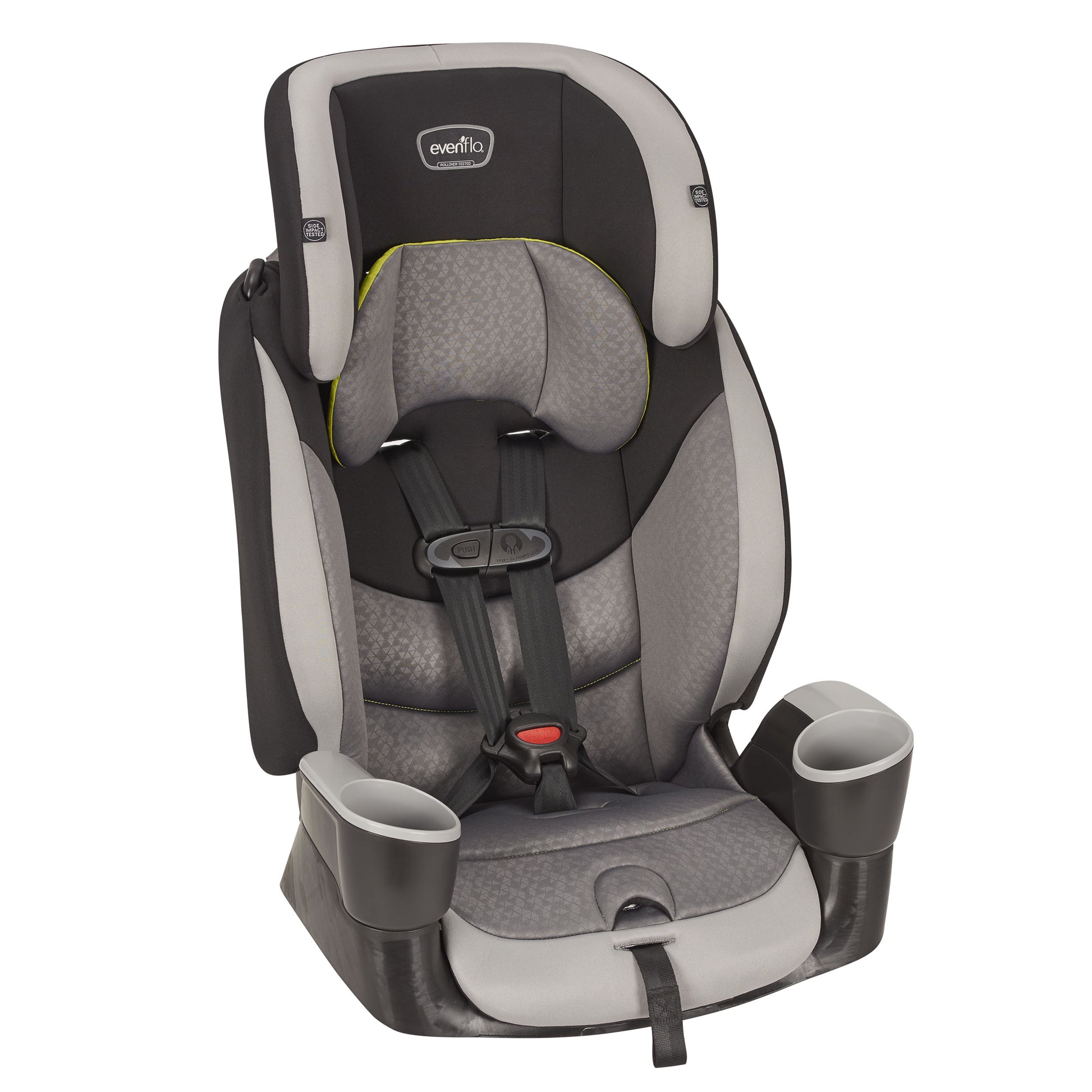 Maestro Sport Booster Car Seat creston peaks gray side