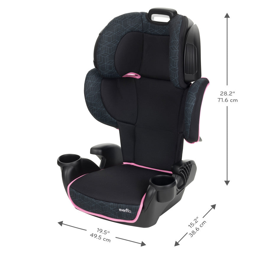 Boost-and-Go All-in-One Harness Booster Car Seat