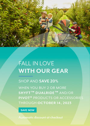 Save 20% when you buy 2 or more Shyft DualRide and/or Pivot Products or Accessories Through October 14, 2023