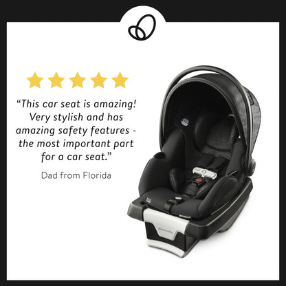 SecureMax Infant Car Seat with SensorSafe + SafeZone Load Leg Base