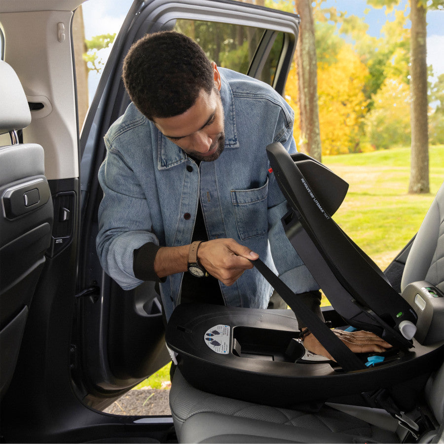 Revolve180 LiteMax NXT Rotational Infant Car Seat belt