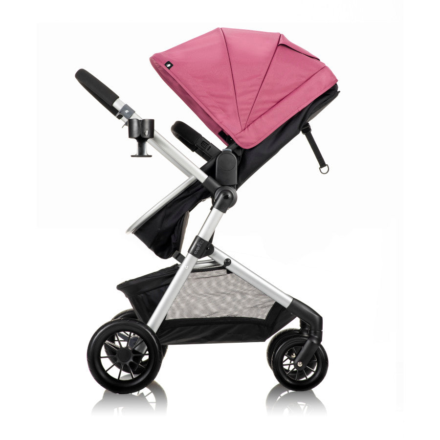 Pivot Modular Travel System with LiteMax Infant Car Seat with Anti-Rebound Bar side view 3