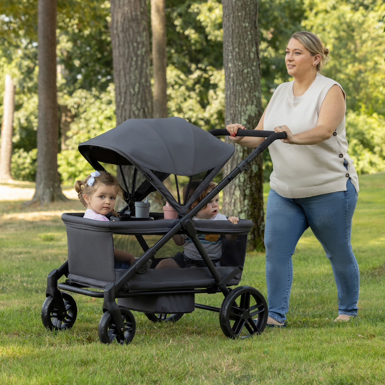 Evenflo Omni Crew 3-in-1 Stroller Wagon – Evenflo® Company, Inc