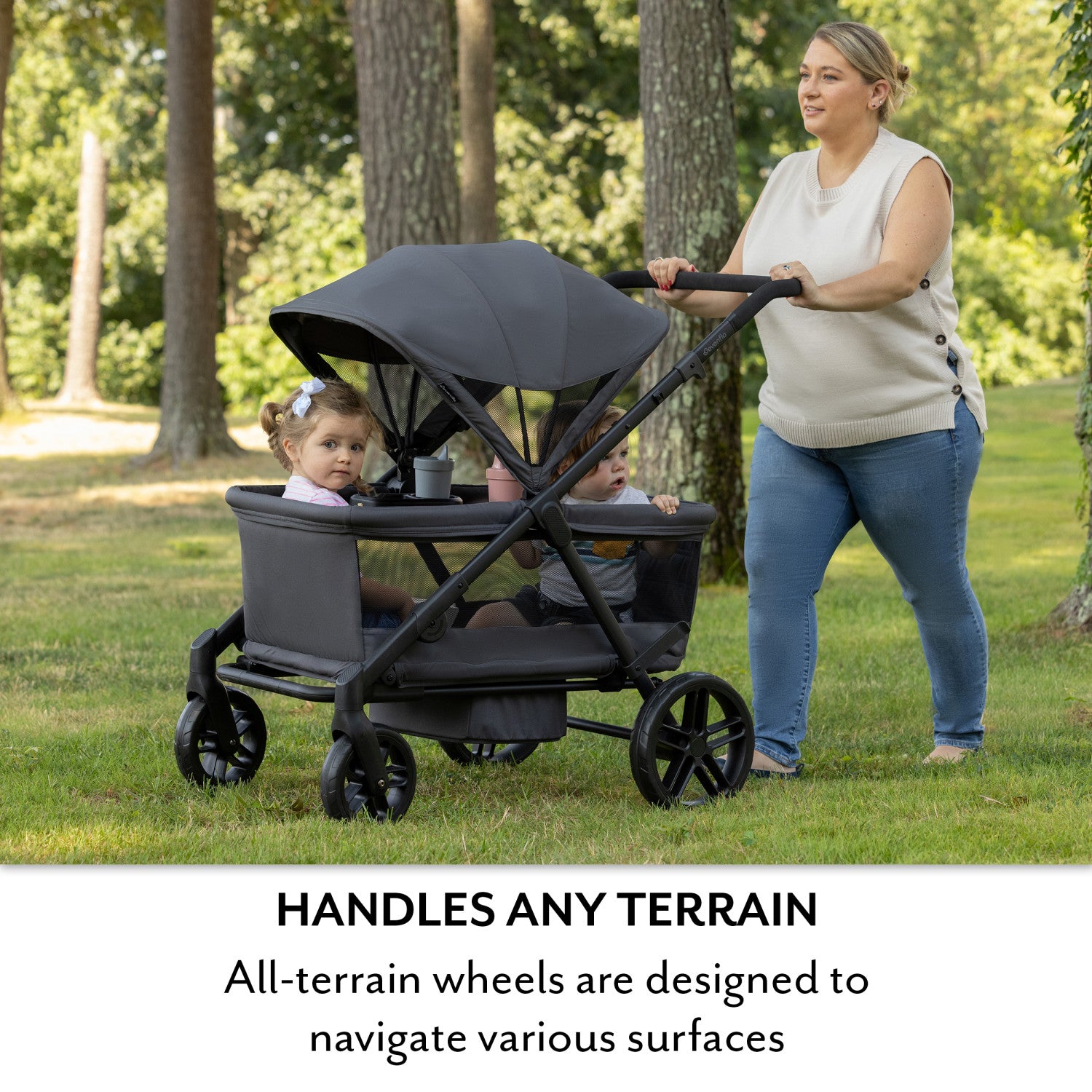 Evenflo Omni Crew 3-in-1 Stroller Wagon – Evenflo® Company, Inc