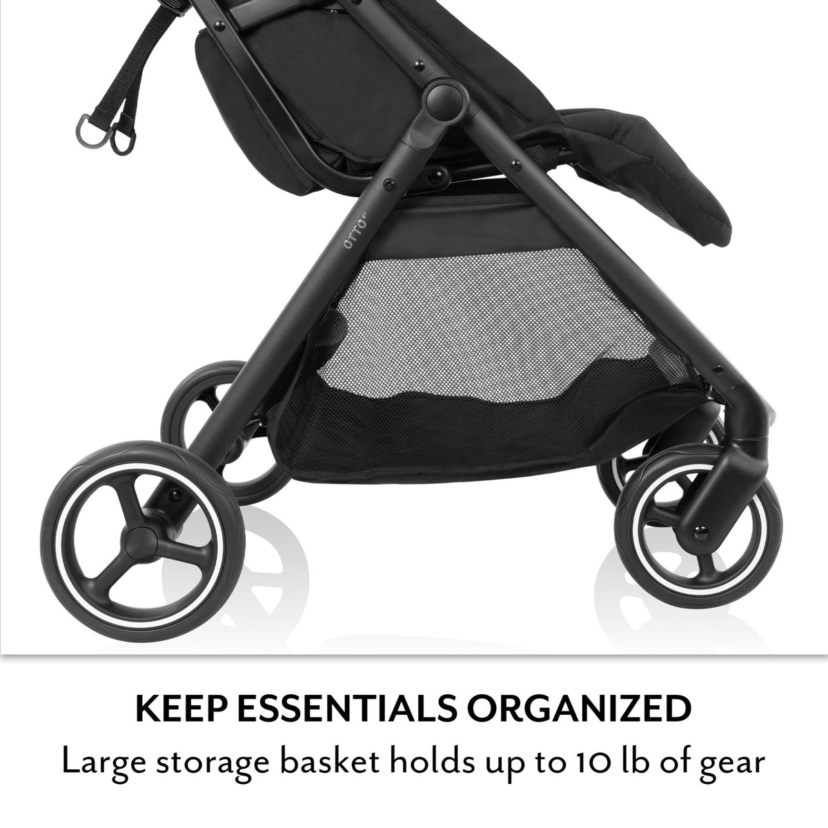 Otto+ Travel System w/ LiteMax Infant Car Seat - Chia Black