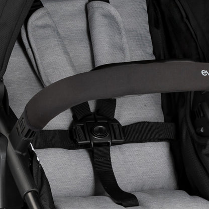 Pivot Modular Travel System with LiteMax Infant Car Seat with Anti-Rebound Bar safety