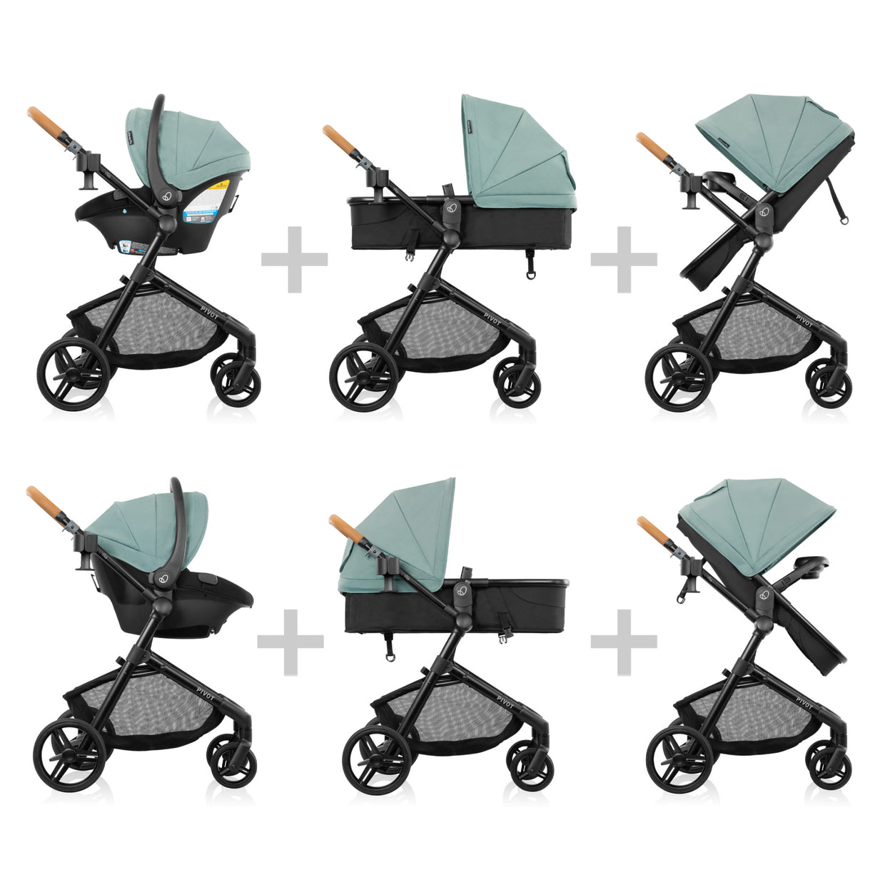 evenflo pivot car seat and stroller Evenflo® Company, Inc Pivot NXT Travel System w/ Revolve180 LiteMax NXT Infant Car Seat – Evenflo® Company, Inc