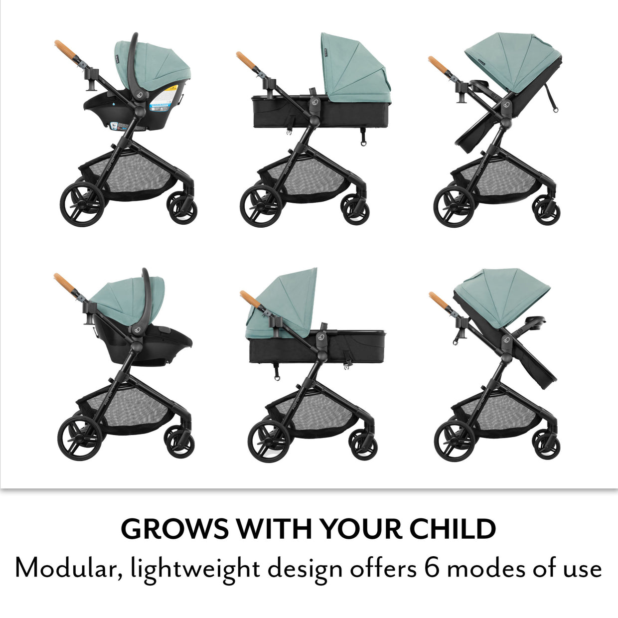 Evenflo Pivot® NXT Travel System with LiteMax™ NXT with Revolve180™ Infant Car Seat