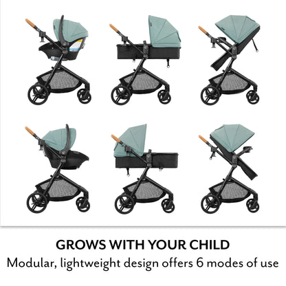 Evenflo Pivot® NXT Travel System with LiteMax™ NXT with Revolve180™ Infant Car Seat