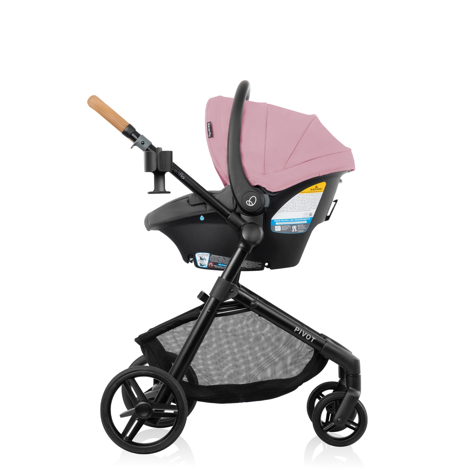 Evenflo Pivot® NXT Travel System with LiteMax™ NXT Infant Car Seat