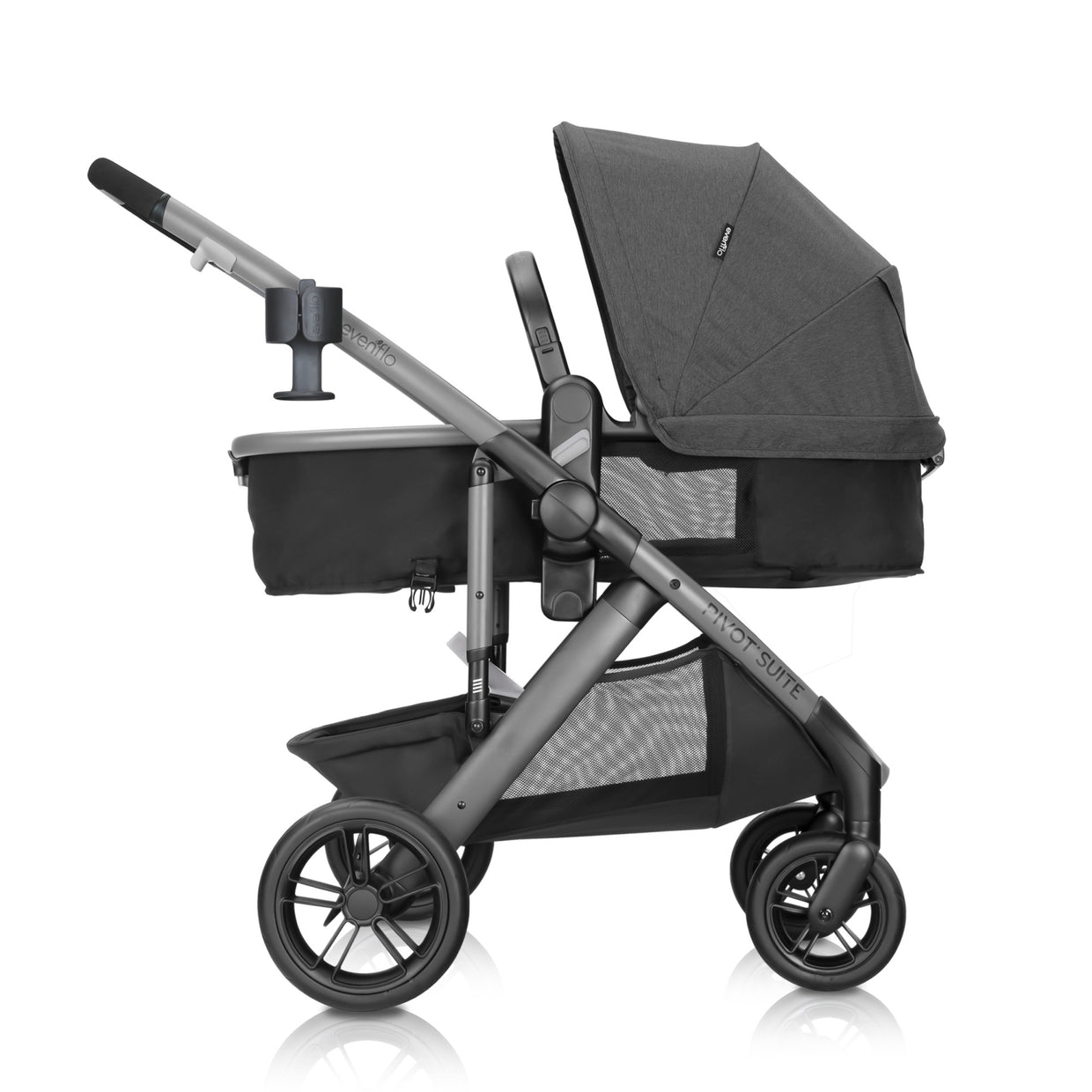 pivot evenflo car seat Evenflo Pivot Suite Modular Travel System with LiteMax Infant Car Seat